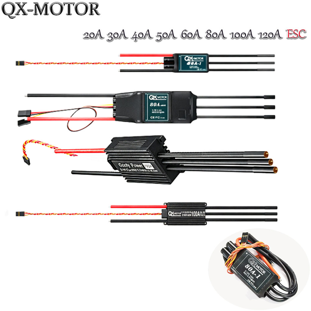 20A-120A Brushless ESC Speed C - Drone Gimbal Controller ulasan dan harga